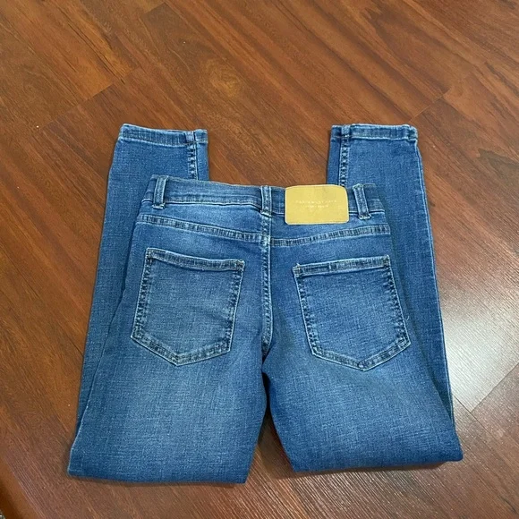 Kid Zara jeans skinny fit comfy denim must have size 10 cotton elastane 5 pocket - Picture 3 of 6